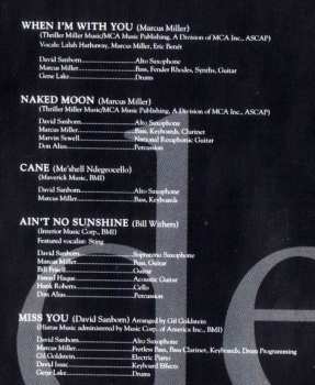 CD David Sanborn: Inside