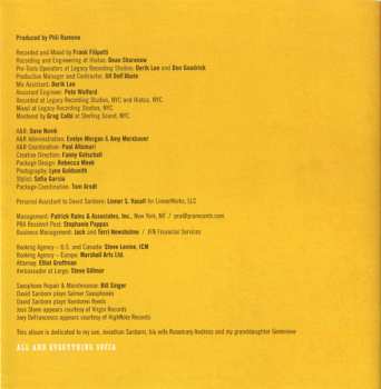 CD David Sanborn: Only Everything