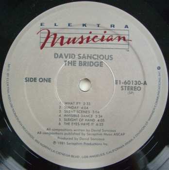 LP David Sancious: The Bridge