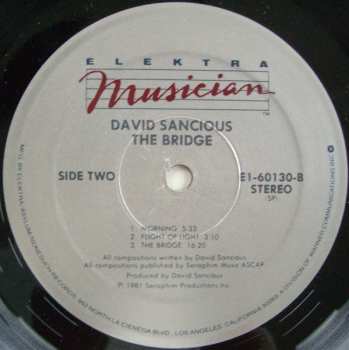 LP David Sancious: The Bridge