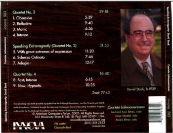 CD Cuarteto Latinoamericano: Speaking Extravagantly