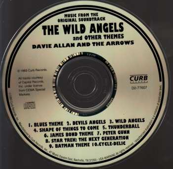 CD Davie Allan & The Arrows: Music From The Original Soundtrack The Wild Angels And Other Themes