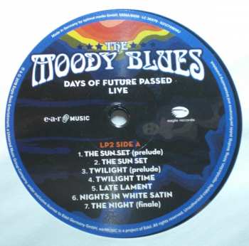 2LP The Moody Blues: Days Of Future Passed Live