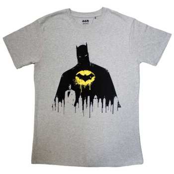 Merch Dc Comics: T-shirt Batman Silhouette Drip