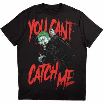 Merch Dc Comics: T-shirt Joker You Can't Catch Me 