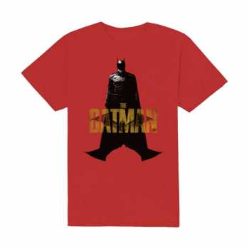 Merch Dc Comics: T-shirt The Batman Yellow Text 