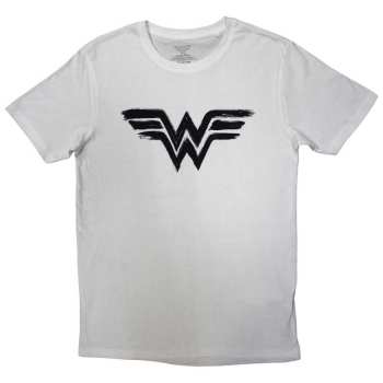 Merch Dc Comics: T-shirt Wonder Woman - Black Paint Logo Dc Comics