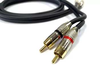 Audiotechnica Dynavox Cinchkabel RCA Black 0,5m