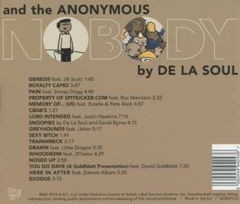 CD De La Soul: And The Anonymous Nobody