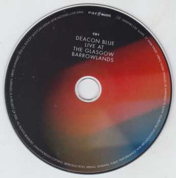 2CD/DVD Deacon Blue: Live At The Glasgow Barrowlands LTD