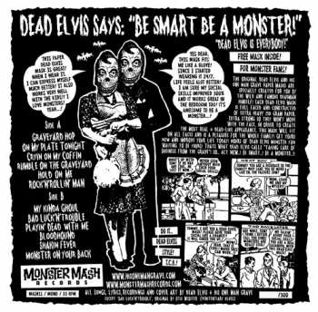 LP Dead Elvis & His One Man Grave: Monster Masquerade LTD | NUM