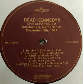 4LP/Doos Dead Kennedys: DK 40