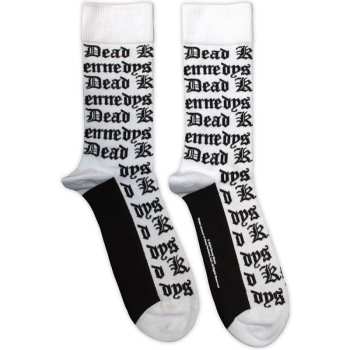 Merch Dead Kennedys: Enkelsokken Gothic Logo Dead Kennedys Pattern