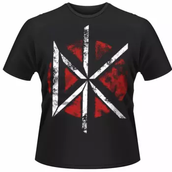 T-shirt Distressed Dk Logo Dead Kennedys
