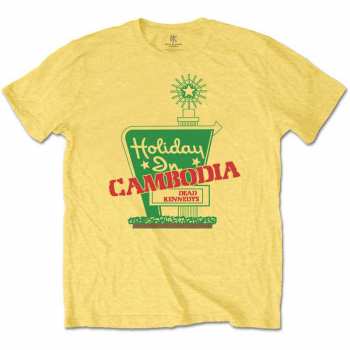 Merch Dead Kennedys: T-shirt Holiday In Cambodia 