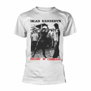 Merch Dead Kennedys: T-shirt Holiday In Cambodia (white)