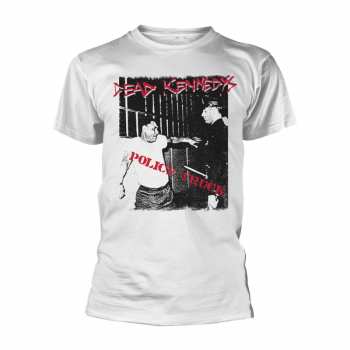 Merch Dead Kennedys: T-shirt Police Truck (white)