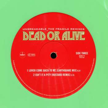 2LP Dead Or Alive: Unbreakable_The Fragile Remixes CLR