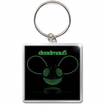 Merch deadmau5: Sleutelhanger Green Head 