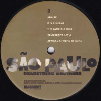 LP Deadstring Brothers: São Paulo LTD