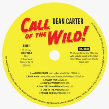 LP Dean Carter: Call Of The Wild! CLR