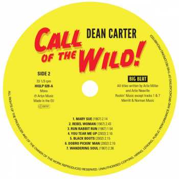 LP Dean Carter: Call Of The Wild! CLR