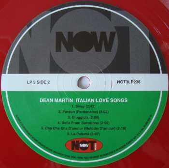 3LP Dean Martin: Italian Love Songs CLR