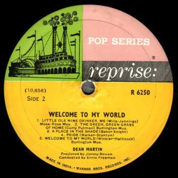 LP Dean Martin: Welcome To My World