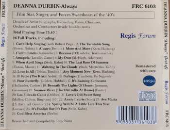 CD Deanna Durbin: Always