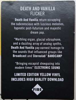 LP Death And Vanilla: Flicker CLR | LTD