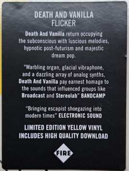 LP Death And Vanilla: Flicker CLR | LTD