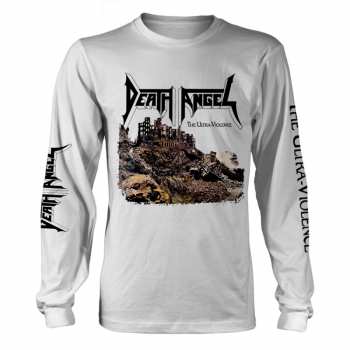 Merch Death Angel: T-shirt Met Lange Mouwen The Ultra-violence (white)
