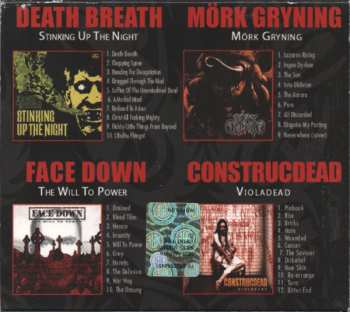 4CD/DVD/Doos Mörk Gryning: 4 CD Death-Thrash Box
