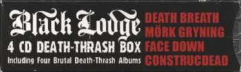 4CD/DVD/Doos Mörk Gryning: 4 CD Death-Thrash Box