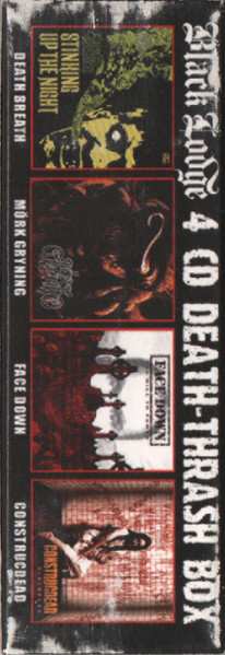 4CD/DVD/Doos Mörk Gryning: 4 CD Death-Thrash Box