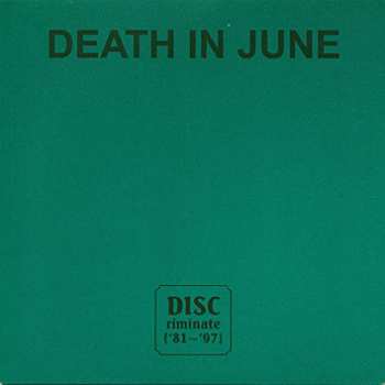 Album Death In June: DISCriminate ('81 ~ '97)