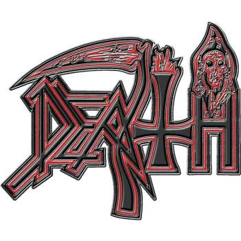 Merch Death: Badge Human Logo Death