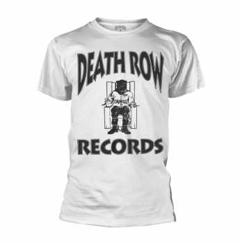 Merch Death Row Records: T-shirt Logo Death Row Records (white)