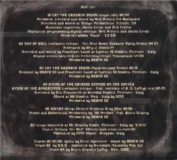 2CD Death SS: Let The Sabbath Begin DIGI