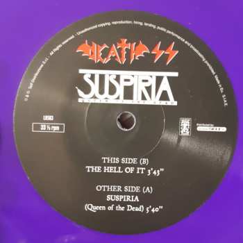 SP Death SS: Suspiria (Queen Of The Dead) LTD