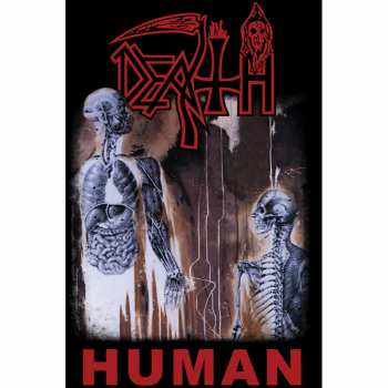 Merch Death: Textielposter Human