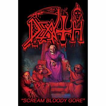 Merch Death: Textielposter Scream Bloody Gore