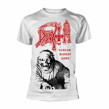 Merch Death: T-shirt Scream Bloody Gore