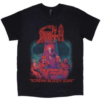 Merch Death: T-shirt Scream Bloody Gore