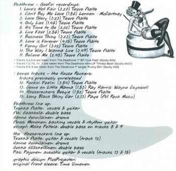 CD The Deathrow: Goofin Recordings 1986 - 1988: Thirsty Beat