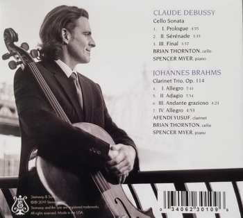 CD Johannes Brahms: Cello Sonata / Clarinet Trio