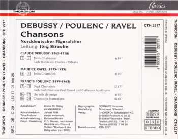 CD Claude Debussy: Chansons