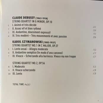 CD Claude Debussy: Quartets