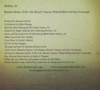 CD decker.: Slider