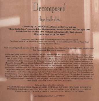 CD Decomposed: Hope Finally Died...